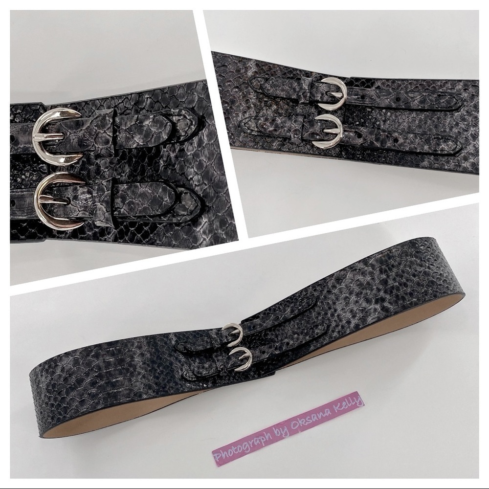 Snake Print Women’s Belt Size L